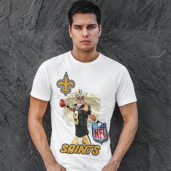 Saints Drew Brees T-shirt - Picture 3 of 6